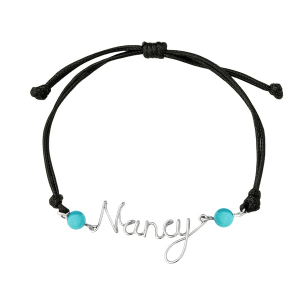 Name bracelet for personalized customized  gift for your love(Up to 6 letters)